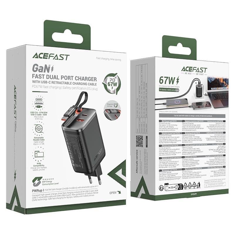 Acefast 67W Dual Port Charger