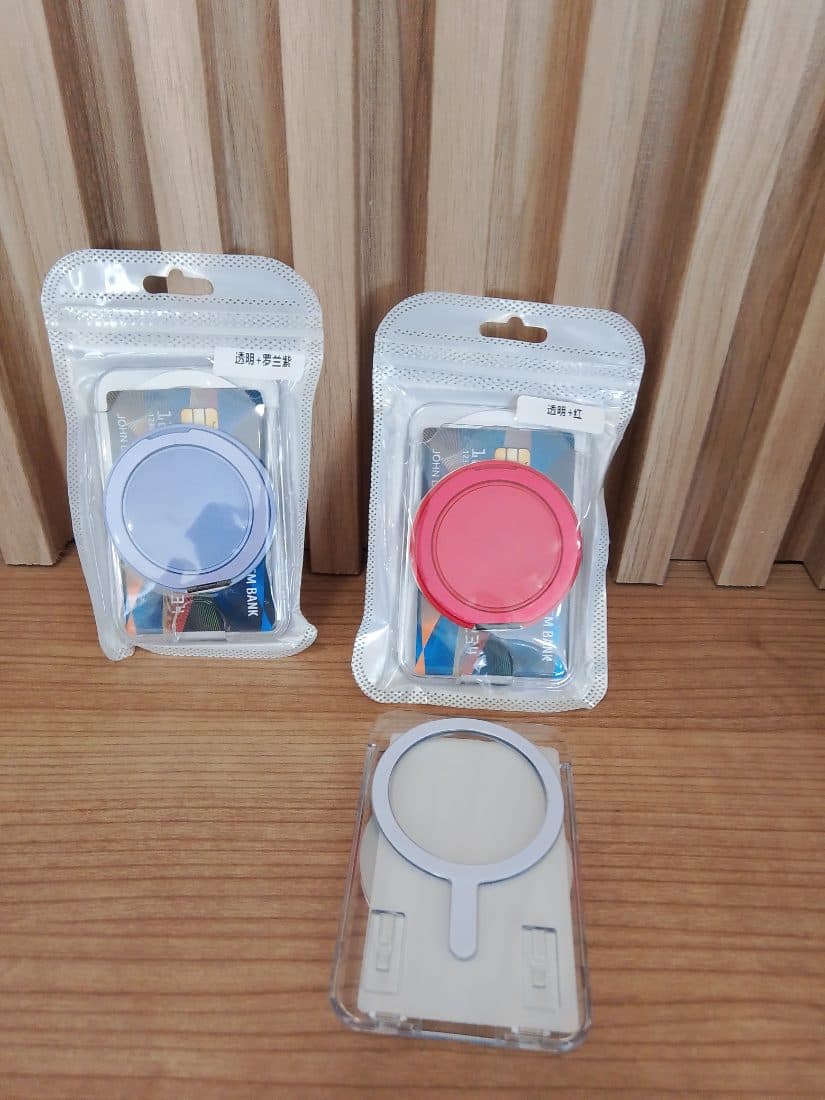 Magnetic PopSocket Wallet (MagSafe Card Holder & Grip)